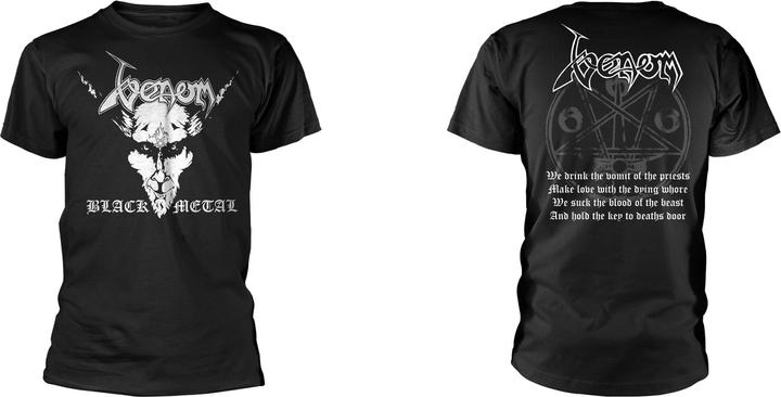 Produktbild Venom Black Metal White Print (XL)