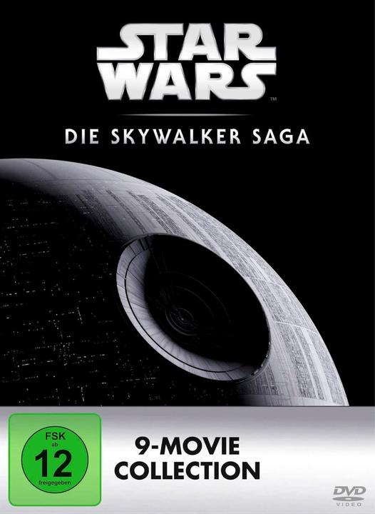 Produktbild Disney Interactive Studios Star Wars 1-9 - Die Skywalker Saga (DVD, 2024, Deutsch, Englisch)
