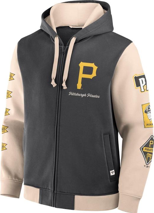 Fanatics Pittsburgh Pirates MLB Retro Prints Zip Hoody - XL (XL)