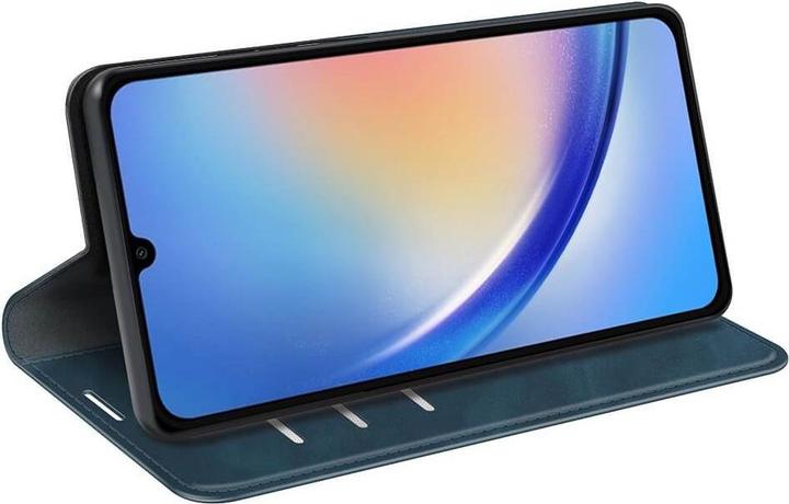 Immagine prodotto Cover-Discount Galaxy A35 - Custodia Stand Flip Cover blu (Samsung Galaxy A35)