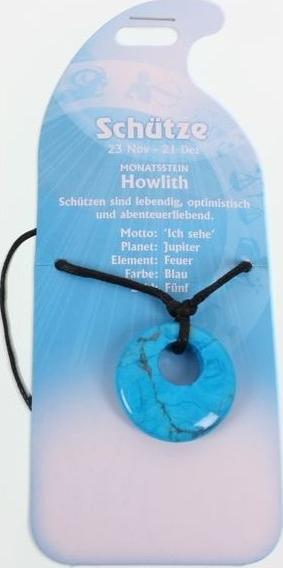 Immagine prodotto Roost Collana Sagittario G257 Howlite (Urlo)