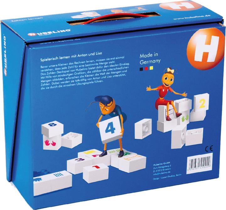 Produktbild Hubelino Zahlen lernen (Französisch, Englisch, Italienisch, Deutsch)