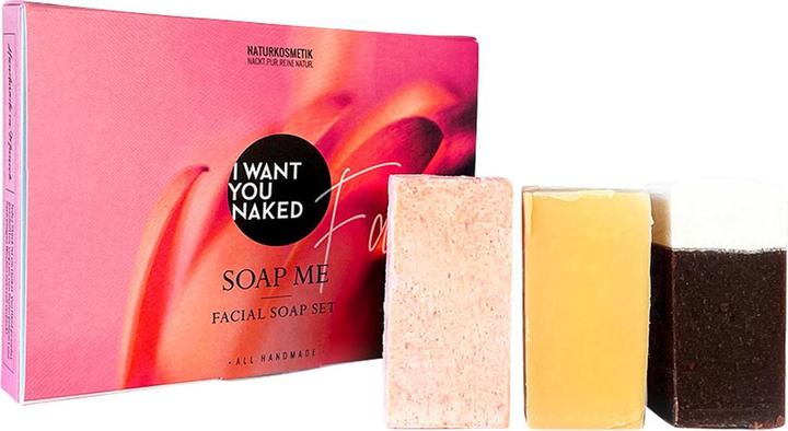 Image du produit I want you naked SOAP ME Face - Set de savons pour le visage (Set soin du visage)