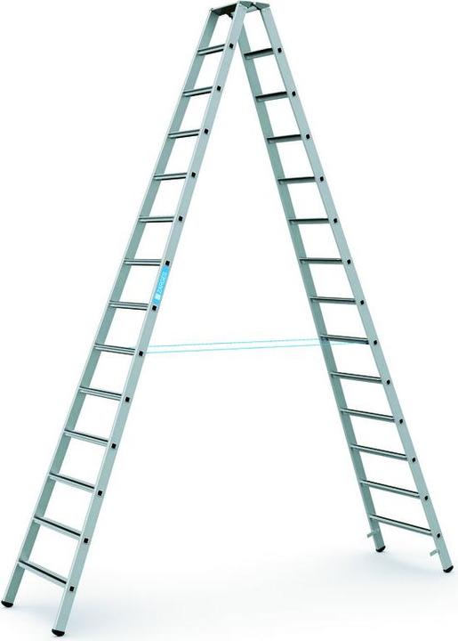 Actual product image Zarges Saferstep B - Stepladder with steps 2 x 14 (Stepladder, 295 cm)