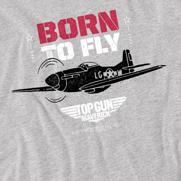 Immagine prodotto Top Gun Born To Fly Maglietta Uomo (4XL)