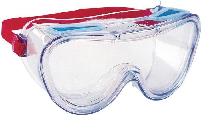 Honeywell Vollsichtschutzbrille Vistamax VNC EN 166 Rahmen klar, Scheibe klar, kratzfest Polycarbonat