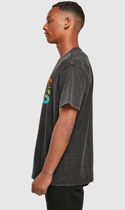 Actual product image Merchcode Good Summer Vibes Acid Washed Oversize Tee - 112705 (S)