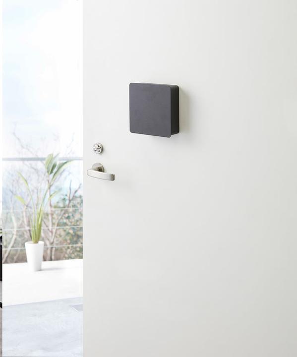 Actual product image Yamazaki Magnetic key box TOWER (5.5 x 16 x 16 cm)