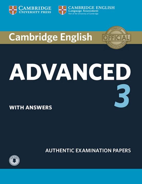 Produktbild Cambridge English Advanced 3 - Student's Book with answers and downloadable audio (Englisch, 2018)