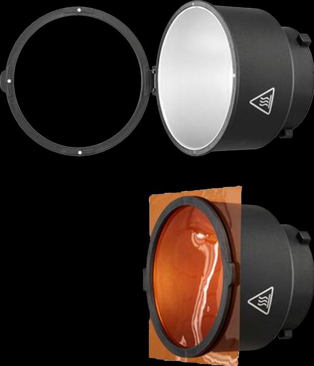 Actual product image Rollei Reflector 40° colour foils (Flash unit adapter)