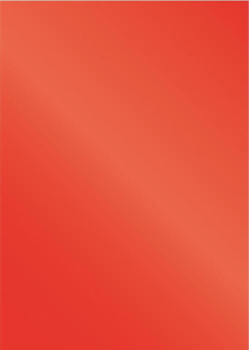 Produktbild Fellowes Chromolux Deckblatt, glänzend, rot