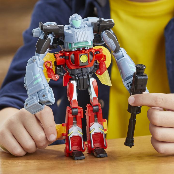 Actual product image Transformers Earthspark CombiNerf 1