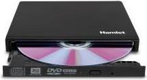 Actual product image Hamlet External Slim DVD Writer usb 2.0 Dual Layer DVD burner (DVD writer)