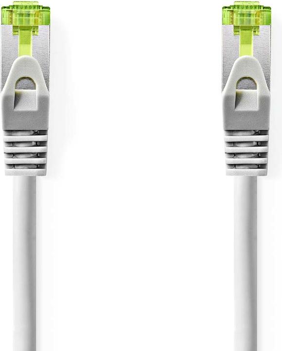Produktbild Nedis Cat 7 Kabel | S/FTP | RJ45 Stecker | RJ45 Stecker | 3.00 m | Snagless | Rund | LSZH | Grau | L (S/FTP, CAT7, 3 m)