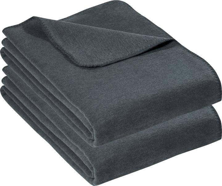 Produktbild Erwin Müller Wohndecke 2er-Pack (100 x 150 cm)