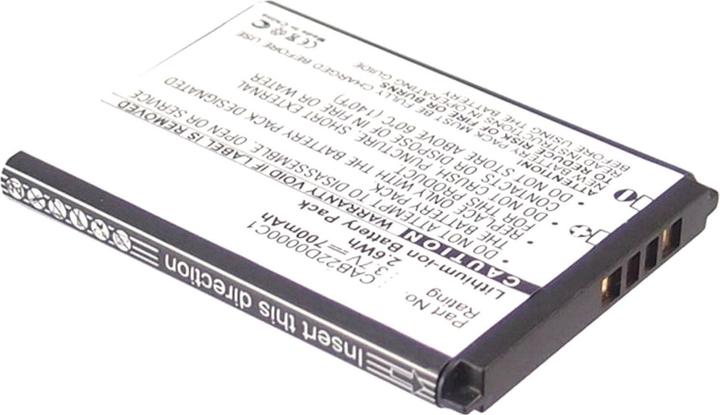 Actual product image AGI Cell phone battery compatible with Alcatel One Touch 2010G compatible - Battery - Black -