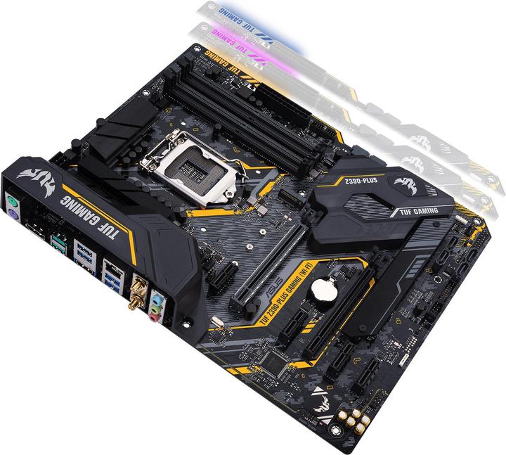Image du produit ASUS TUF Z390-Plus Gaming (LGA 1151, Intel Z390, ATX)