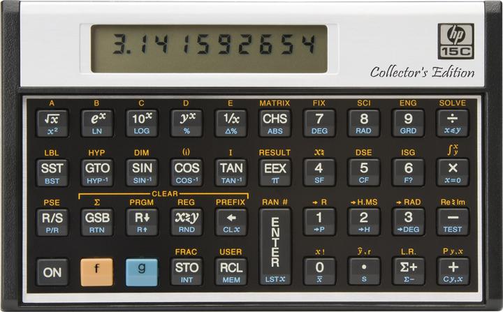 HP 15C Édition collector (Piles)