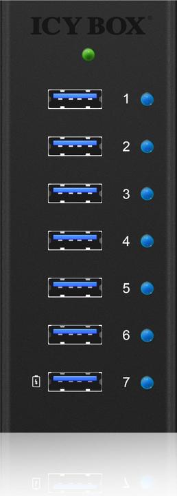 Immagine prodotto Icy Box Ib-Ac618 (USB-B, 7 Porti)