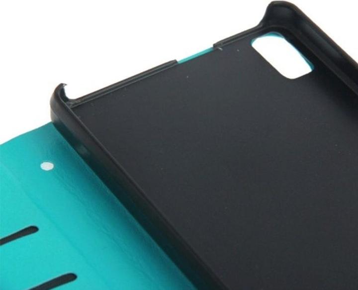 Produktbild König Design Handyhülle für Handy Huawei Ascend P6 türkis (Huawei Ascend P6)