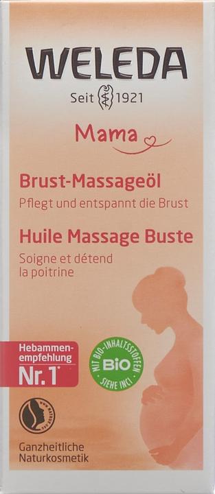 Image du produit Weleda Huile de massage pour les seins