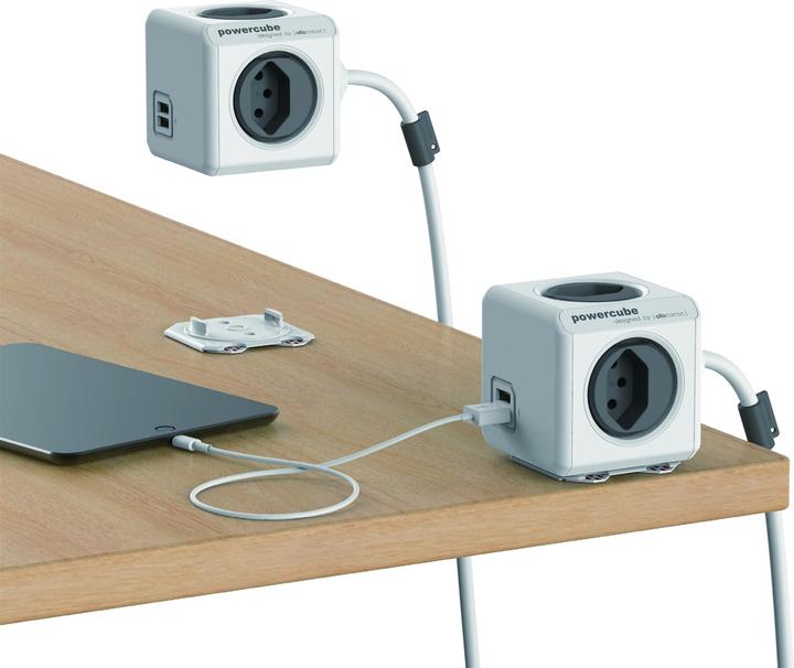 Produktbild Allocacoc PowerCube Extended USB S+ (4 x, USB-A, Typ 13, 1.50 m)