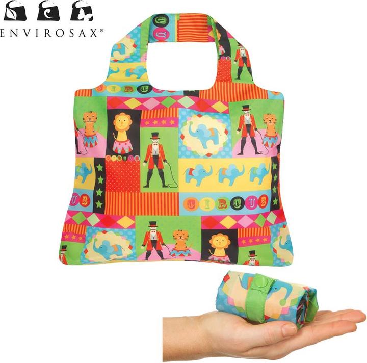 Envirosax Tragtasche - Tasche zusammenrollbar, Kids-Design 17