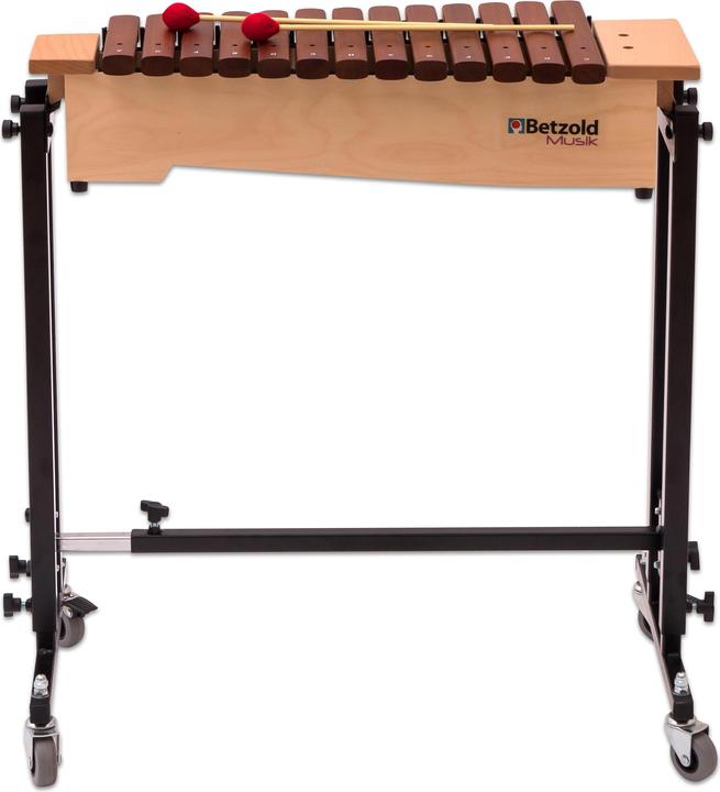 Actual product image Betzold Musik Soprano xylophone + stand cart (Xylophone)