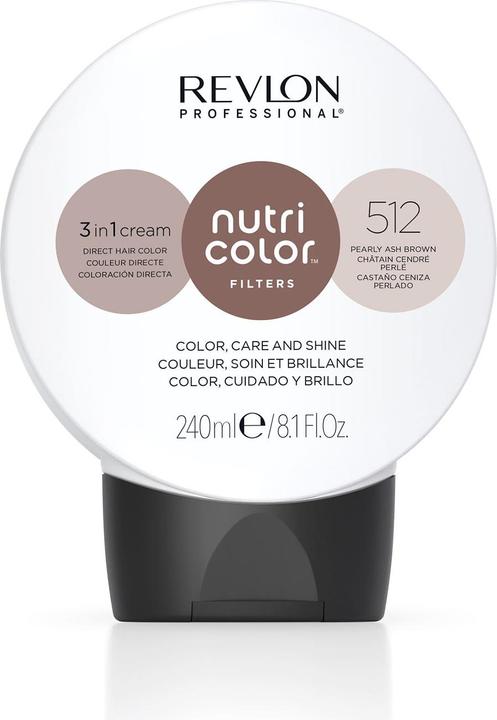 Produktbild Revlon Professional Nutri Color Creme - Pearly Ash Brown 512 (512)