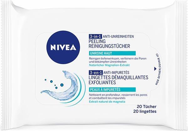 NIVEA 3 in 1 (Reinigungstücher Gesicht)
