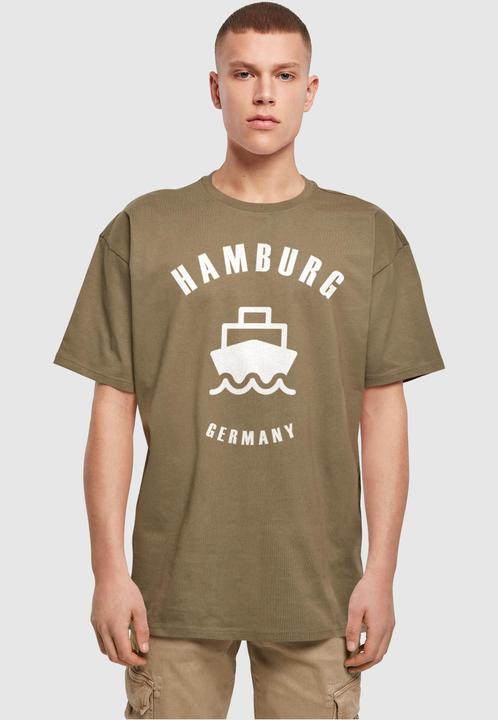 Actual product image Merchcode Hamburg X Heavy Oversize Tee-BY102 - 113151 (XXL)