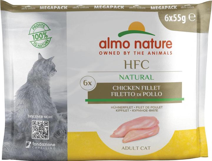 Actual product image Almo Nature Classic chicken fillet (Adult, 6 pcs., 330 g)