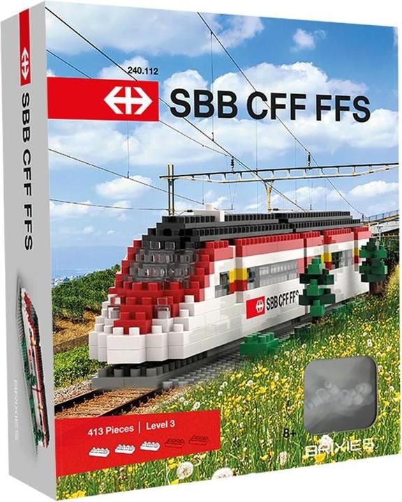 Actual product image Brixies SBB train