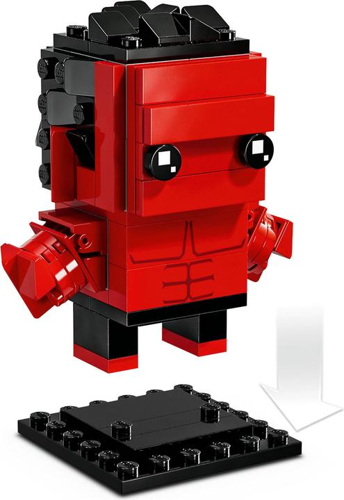 Produktbild LEGO BrickHeadz Super Heroes Captain America & Red Hulk (40668, LEGO Brickheadz)