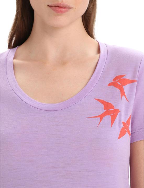 Produktbild Icebreaker Women's Tech Lite II S/S Scoop Swarming Shapes (XS)