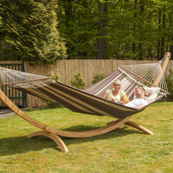 Produktbild Amazonas Palacio Café Family Hängematte, 240x160 cm, 200 kg (200 kg)