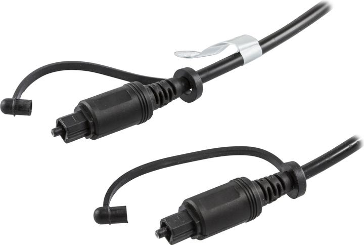Produktbild Deltaco TOTO-1 - Toslink - Toslink - 1 m - Schwarz (1 m, TOSLINK)