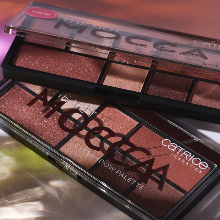 Actual product image Catrice The Hot Mocca Eyeshadow Palette (Brown)