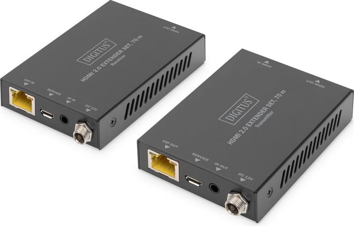 Produktbild Digitus HDMI Extender Set, 4K/60Hz, 70 m (Video Switch)