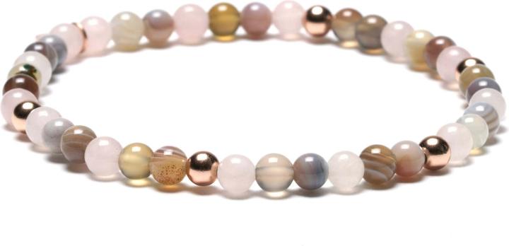 Immagine prodotto Balibay Belinda (18 cm, Quarzo rosa, Argento 925, Pietra preziosa, Agata)