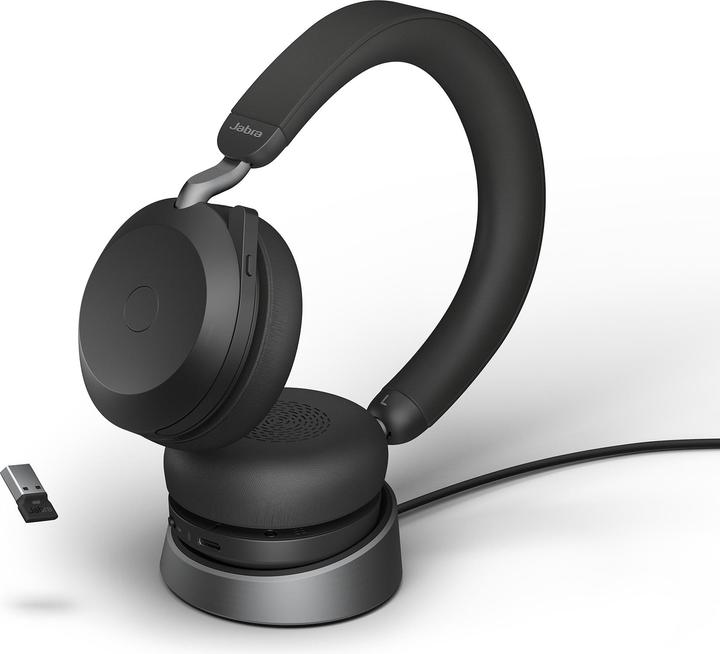 Actual product image Jabra Evolve2 75 MS Stereo (Wireless, USB-A)