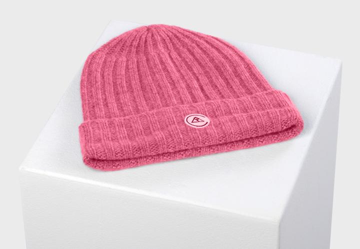 Actual product image Cash-Mere Kaschmir Rib Mütze (One size)