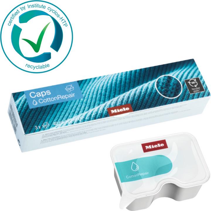 Actual product image Miele UltraPhase Sensitive 5 + Cotton Repair Caps (Liquid detergent)