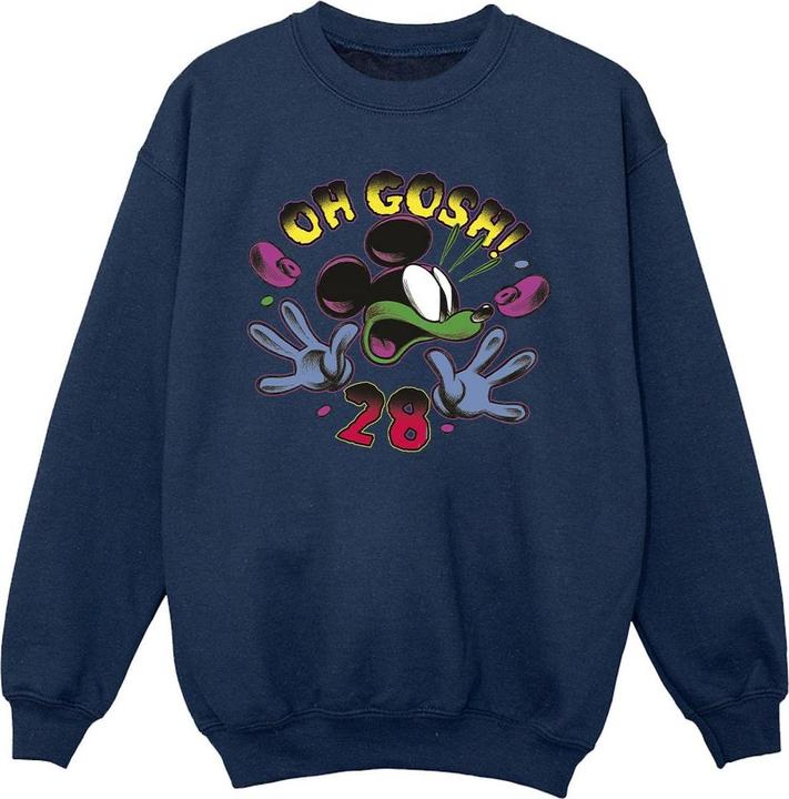 Disney Mickey Mouse Oh Gosh Pop Art Sweatshirt Mädchen (116)