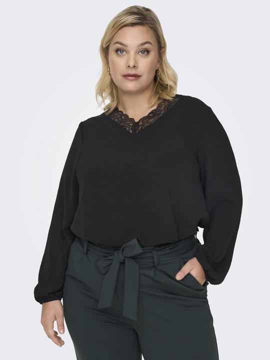 Produktbild Only Curvy Oberteil mit langen Ärmeln (44)