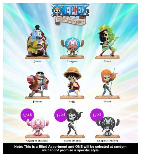 Image du produit Mighty Jaxx One Piece Freeny's Hidden Dissectibles Series 2 - 1 Figure Collectible 10cm in Blind Box