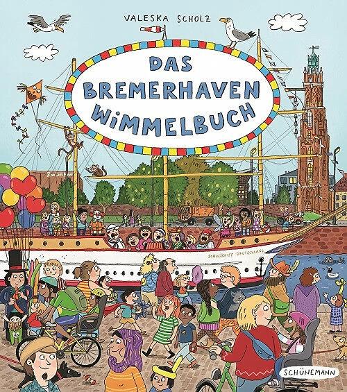 Produktbild Das Bremerhaven-Wimmelbuch (Deutsch, Valeska Scholz, 2023)