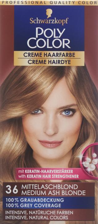 Produktbild Schwarzkopf Creme Haarfarbe 36 mittelaschblond (Mittelaschblond)