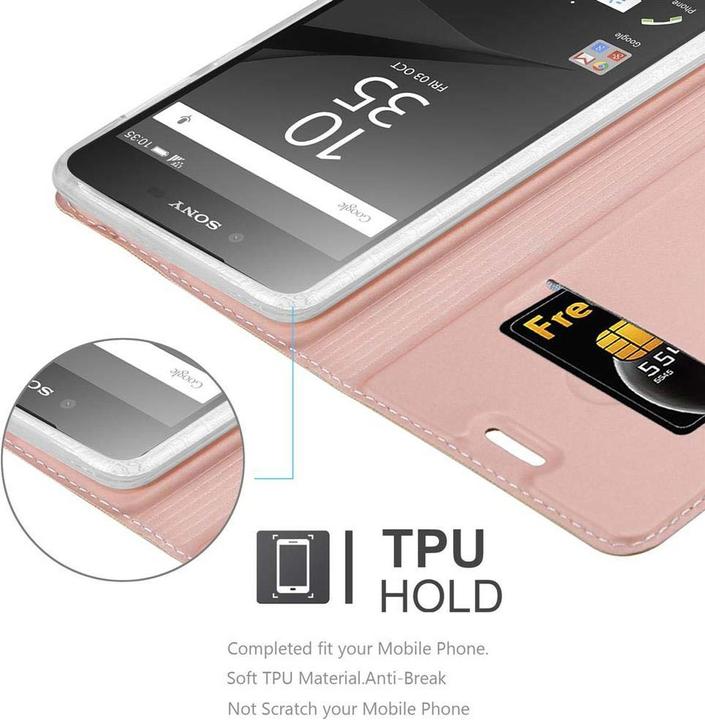 Produktbild Cadorabo Book Classy Style Cover (Sony Xperia Z5 Premium)