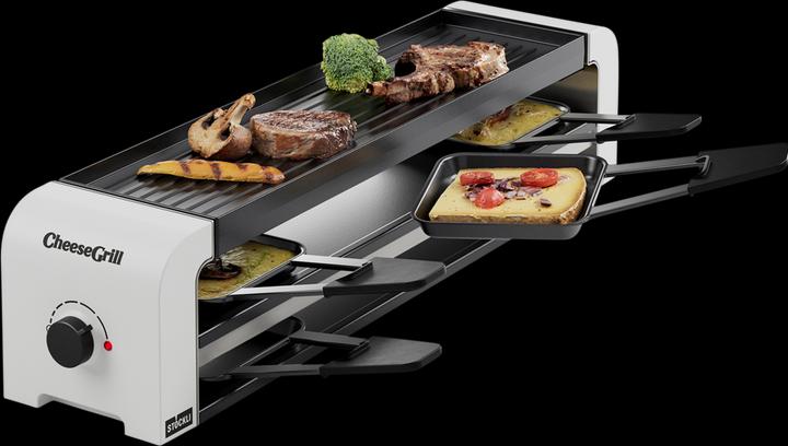 Produktbild Stöckli Racletteofen für 4 Personen CHEESEGRILL weiss